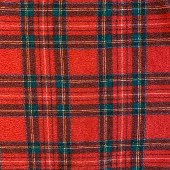 Christmas Holiday Season Pajama Nightgown Plaid Red & Green Festive Santa Winter - Picture 7 of 11